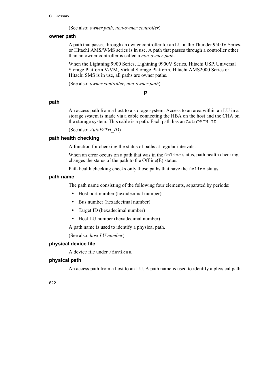 HP Hitachi Dynamic Link Manager Software User Manual | Page 644 / 652