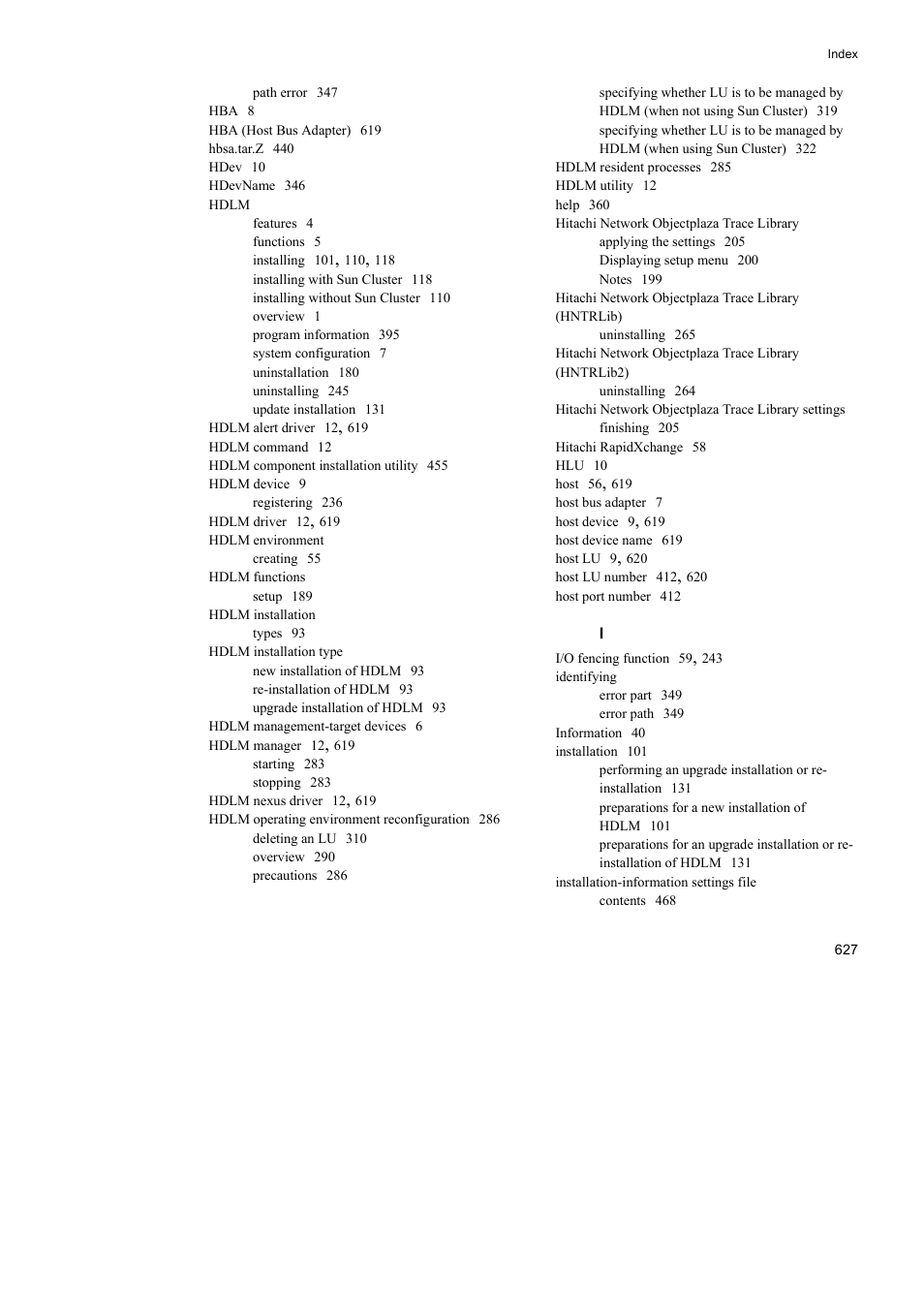 HP Hitachi Dynamic Link Manager Software User Manual | Page 649 / 652