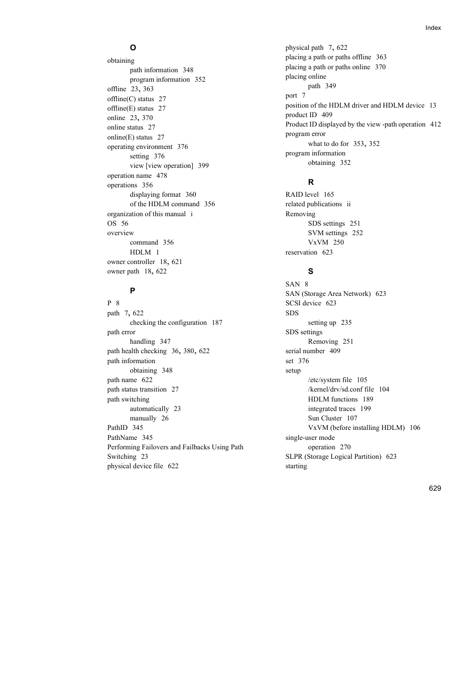 HP Hitachi Dynamic Link Manager Software User Manual | Page 651 / 652