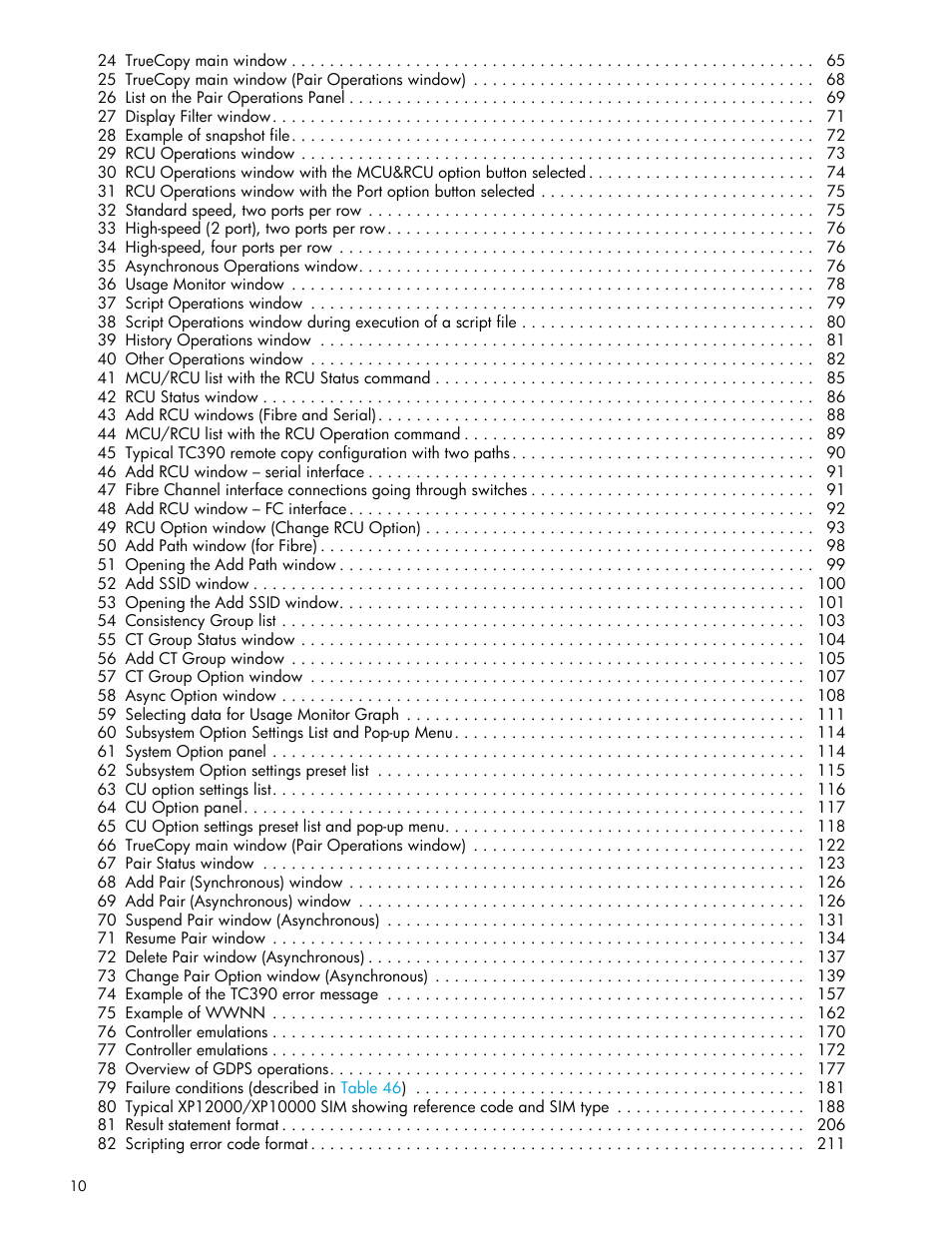 HP StorageWorks XP Remote Web Console Software User Manual | Page 10 / 230