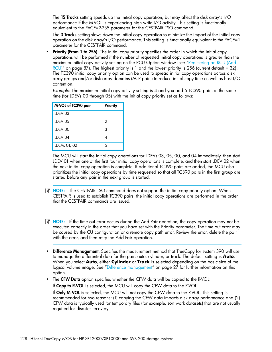 HP StorageWorks XP Remote Web Console Software User Manual | Page 128 / 230