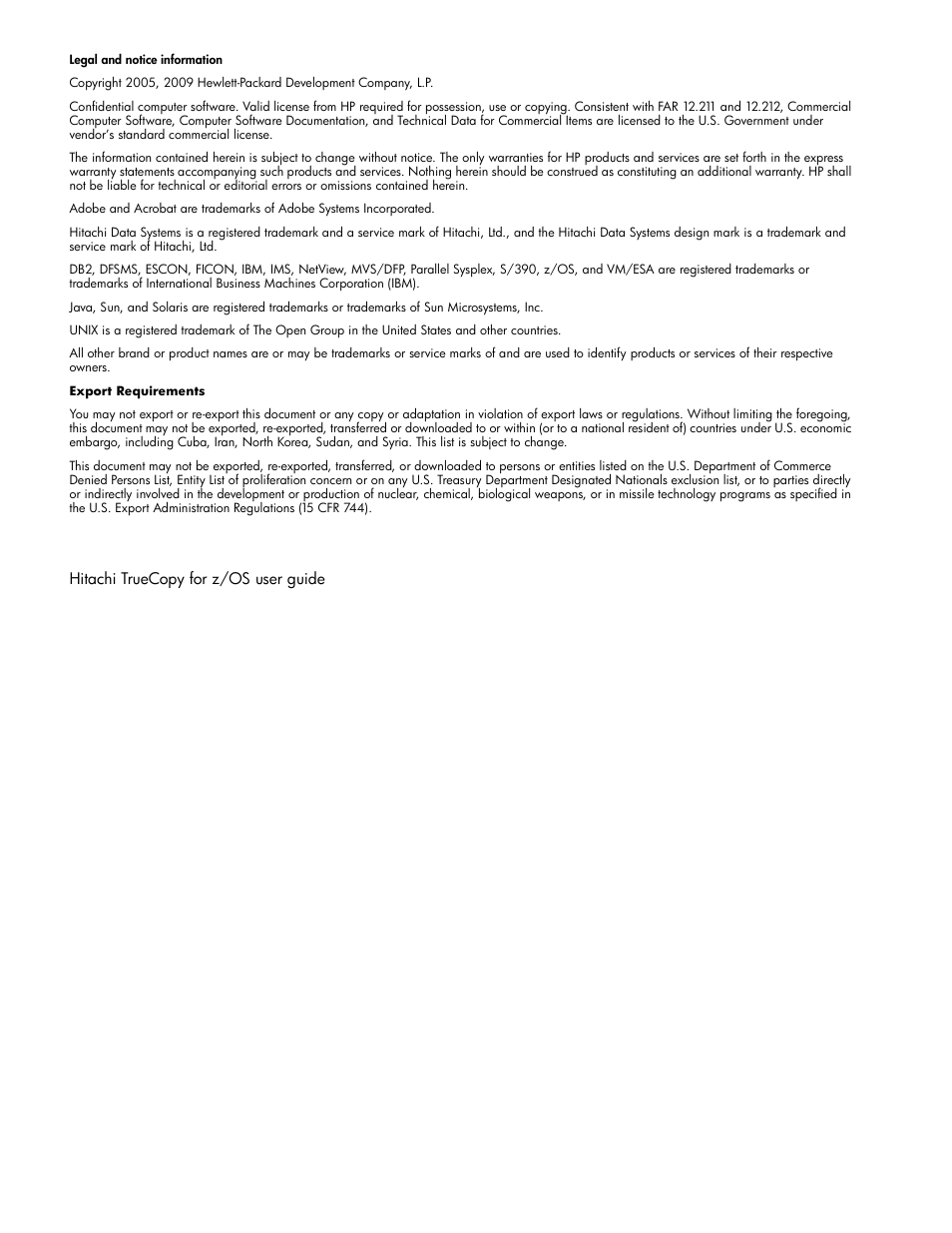 HP StorageWorks XP Remote Web Console Software User Manual | Page 2 / 230