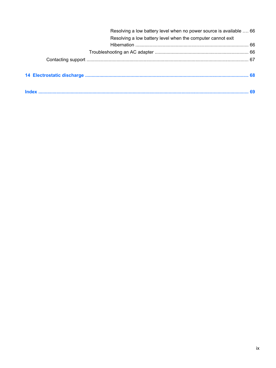 HP Pavilion g4-2149se Notebook PC User Manual | Page 9 / 81