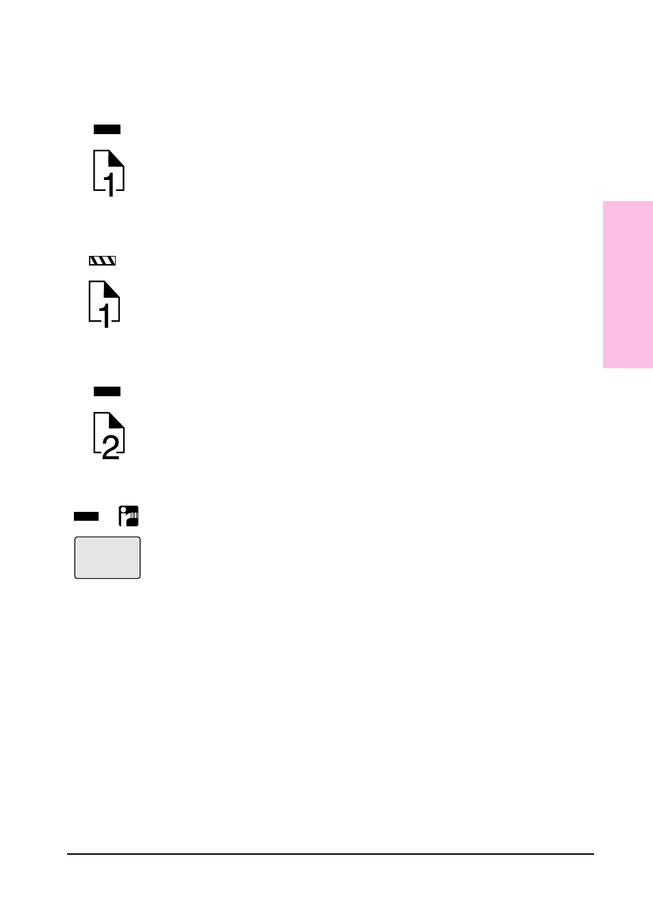 Front status panel light messages | HP LaserJet 6pmp Printer series User Manual | Page 36 / 142