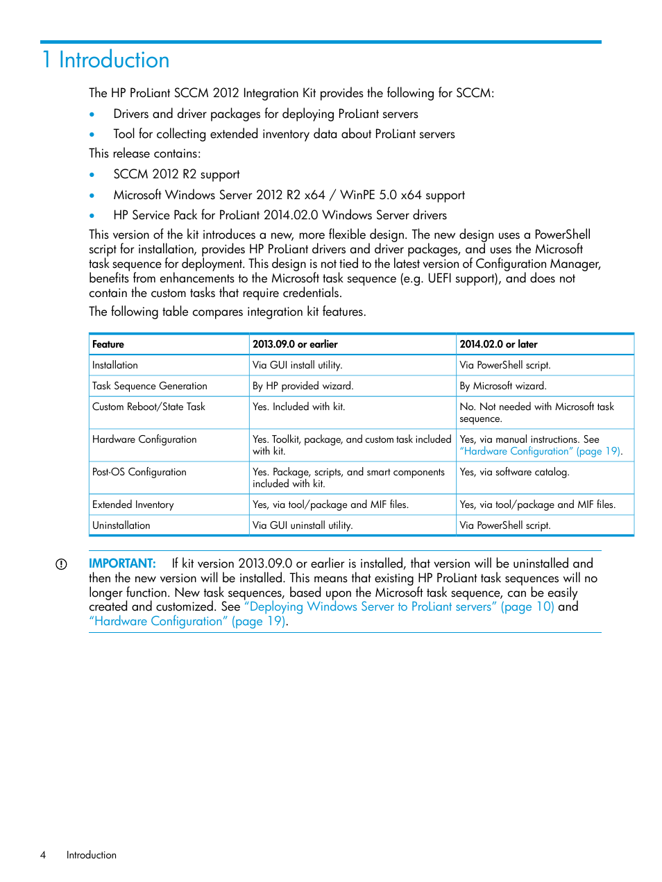 1 introduction | HP OneView for Microsoft System Center User Manual | Page 4 / 22