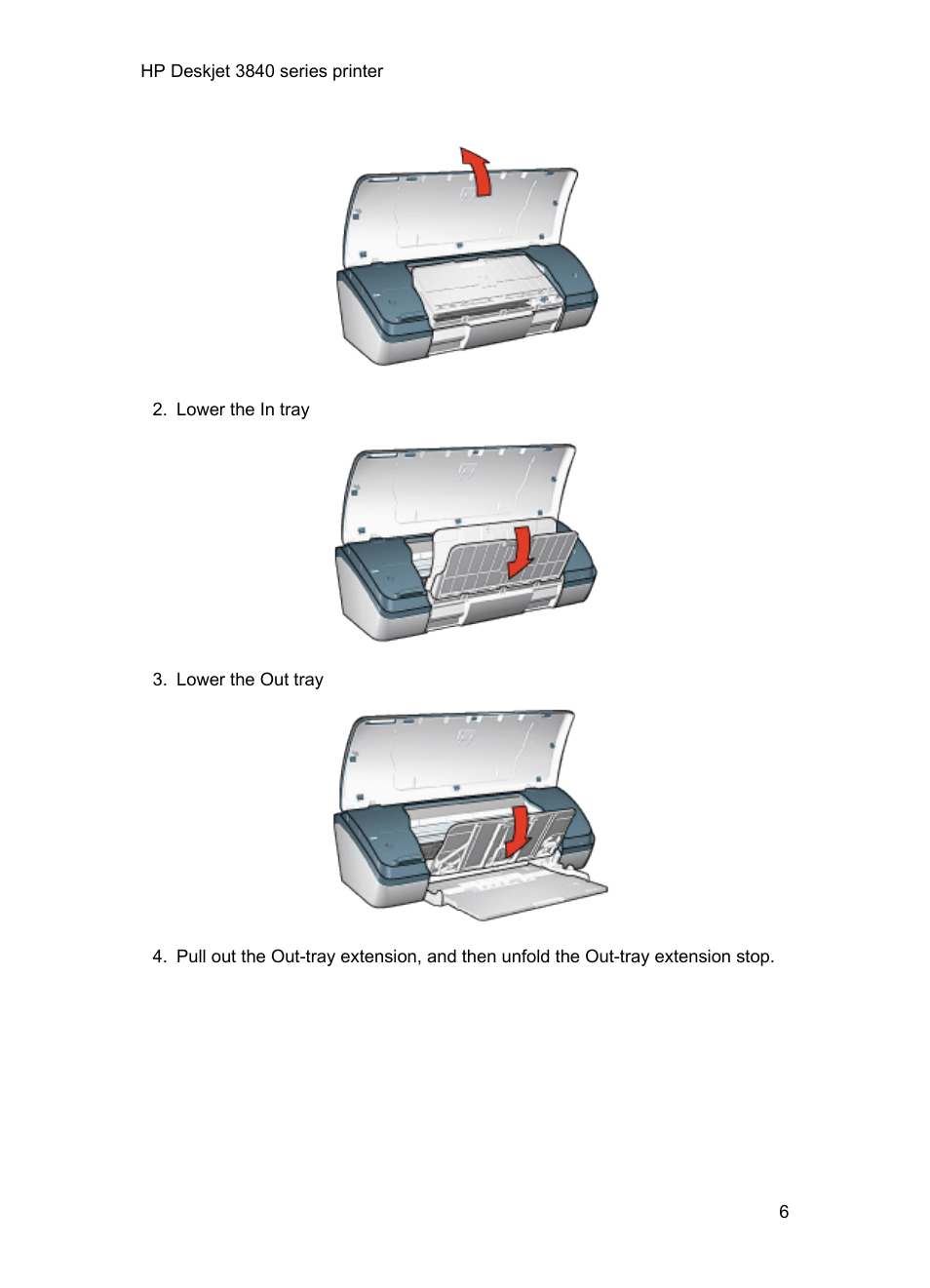 HP Deskjet 3848 Color Inkjet Printer User Manual | Page 6 / 96