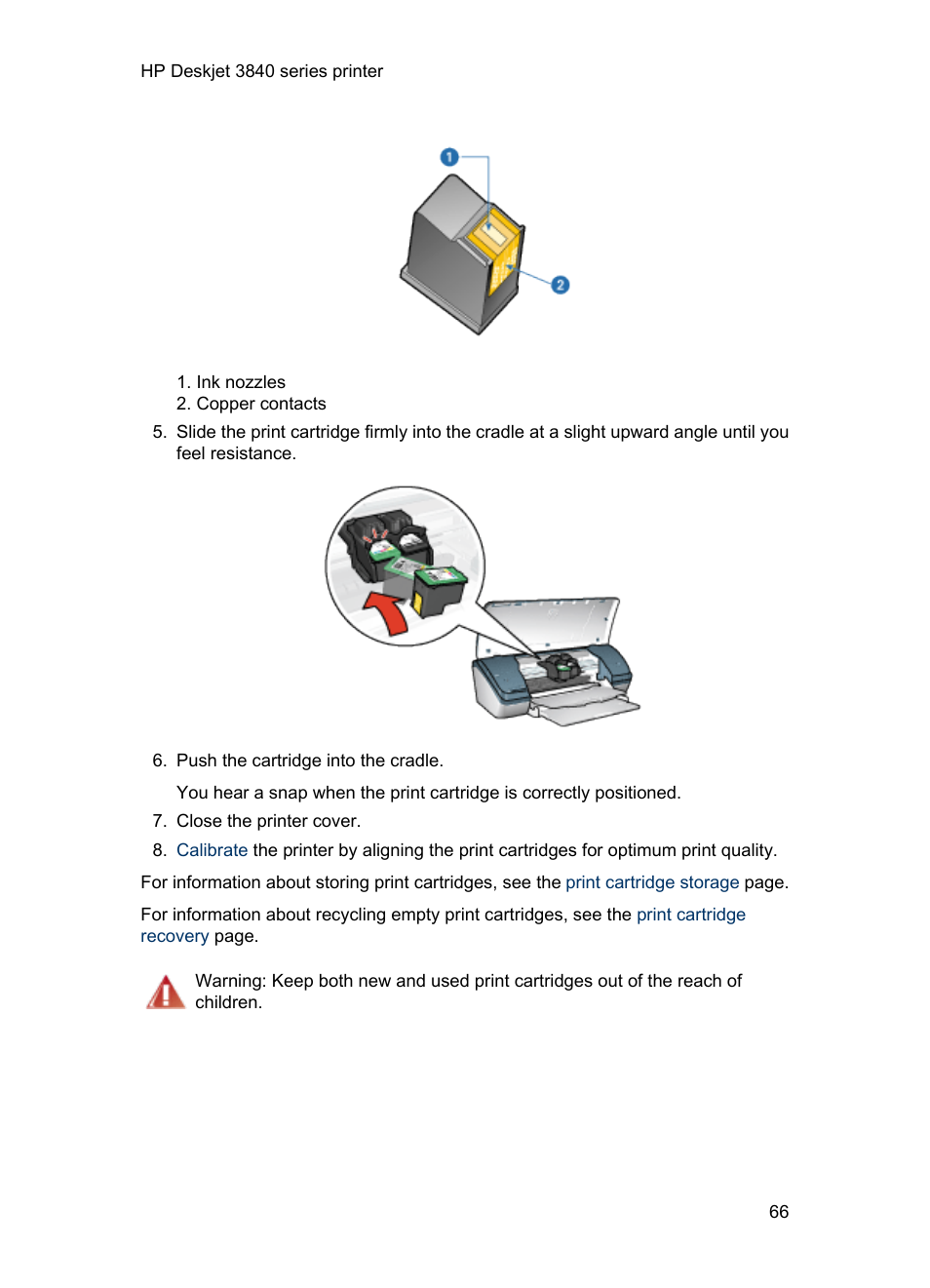 HP Deskjet 3848 Color Inkjet Printer User Manual | Page 66 / 96
