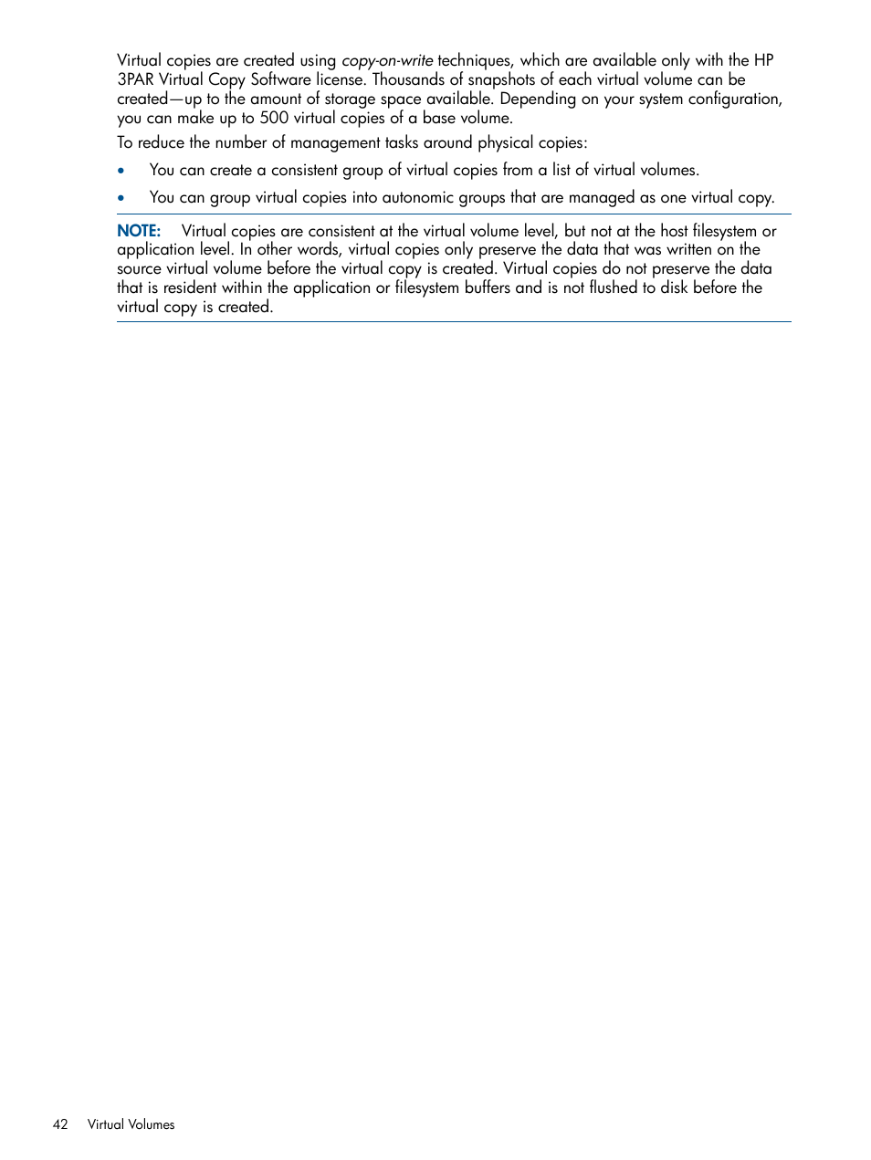HP 3PAR Operating System Software User Manual | Page 42 / 56