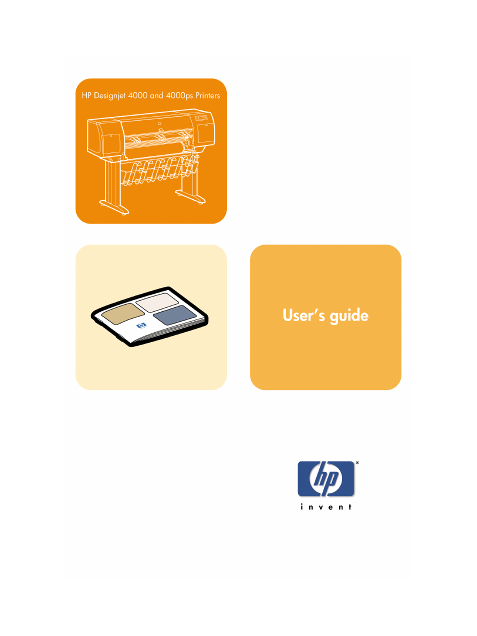 HP Designjet 4000 Printer series User Manual | 268 pages