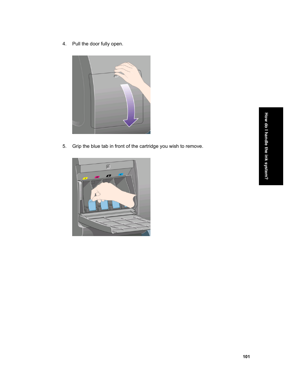 HP Designjet 4000 Printer series User Manual | Page 103 / 268