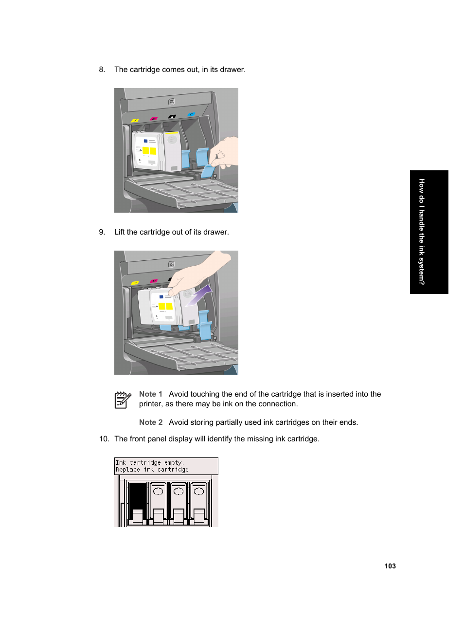 HP Designjet 4000 Printer series User Manual | Page 105 / 268