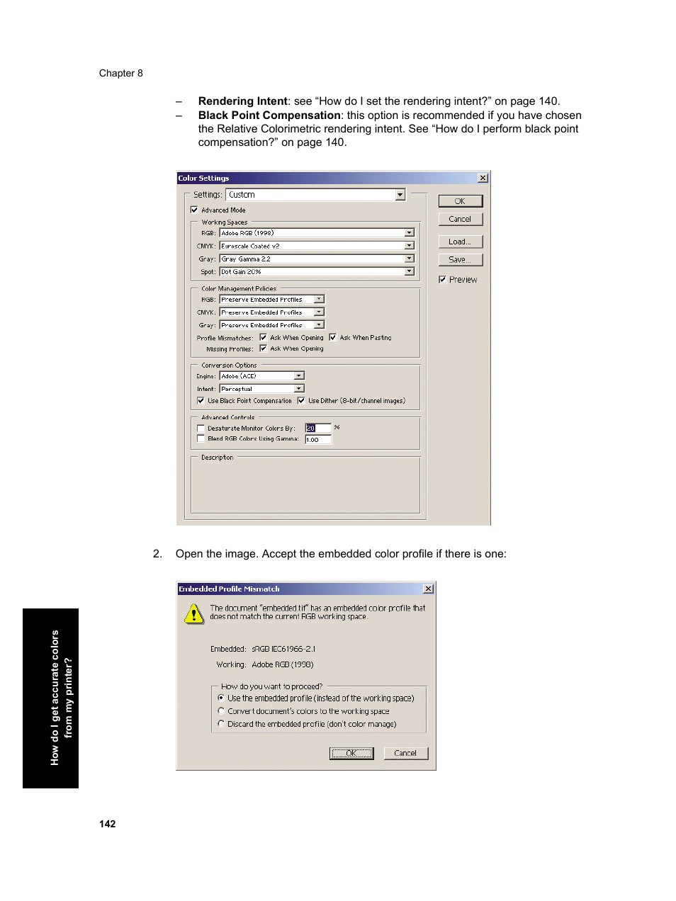 HP Designjet 4000 Printer series User Manual | Page 144 / 268