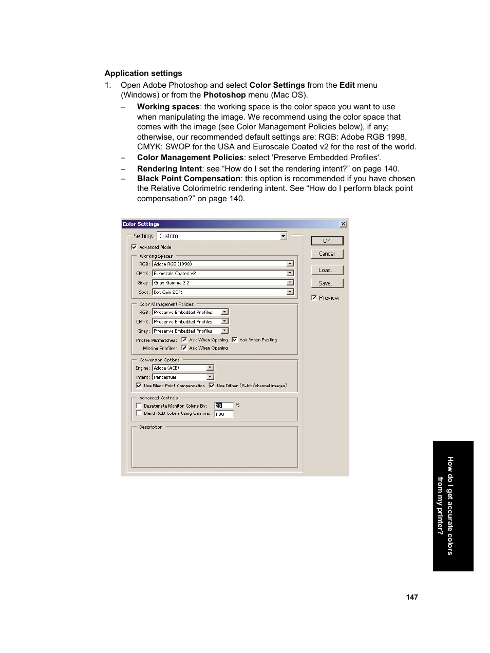 HP Designjet 4000 Printer series User Manual | Page 149 / 268