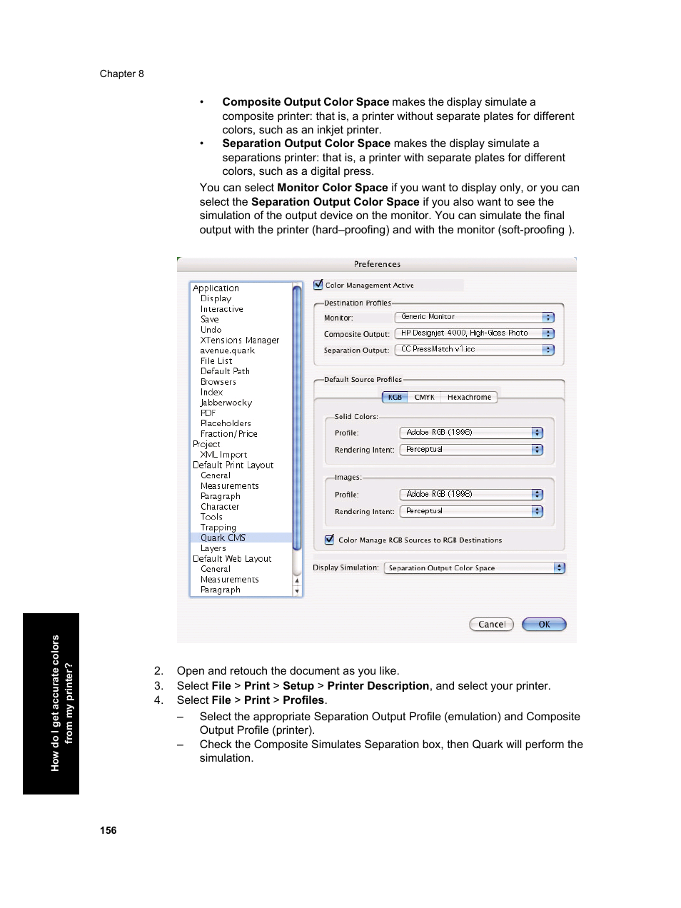 HP Designjet 4000 Printer series User Manual | Page 158 / 268