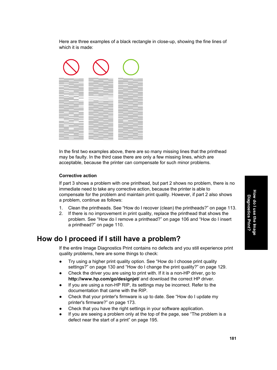 How do i proceed if i still have a problem | HP Designjet 4000 Printer series User Manual | Page 183 / 268