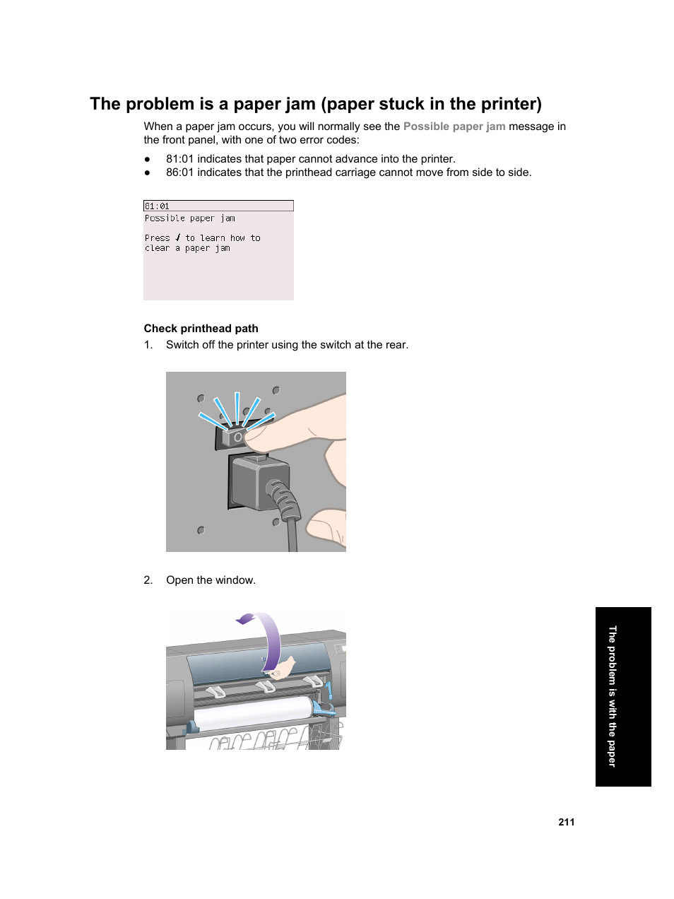 HP Designjet 4000 Printer series User Manual | Page 213 / 268