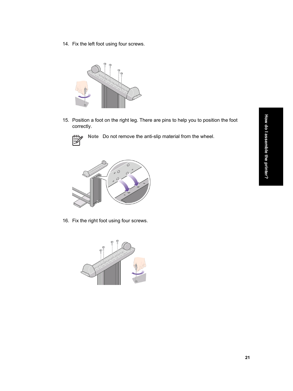 HP Designjet 4000 Printer series User Manual | Page 23 / 268