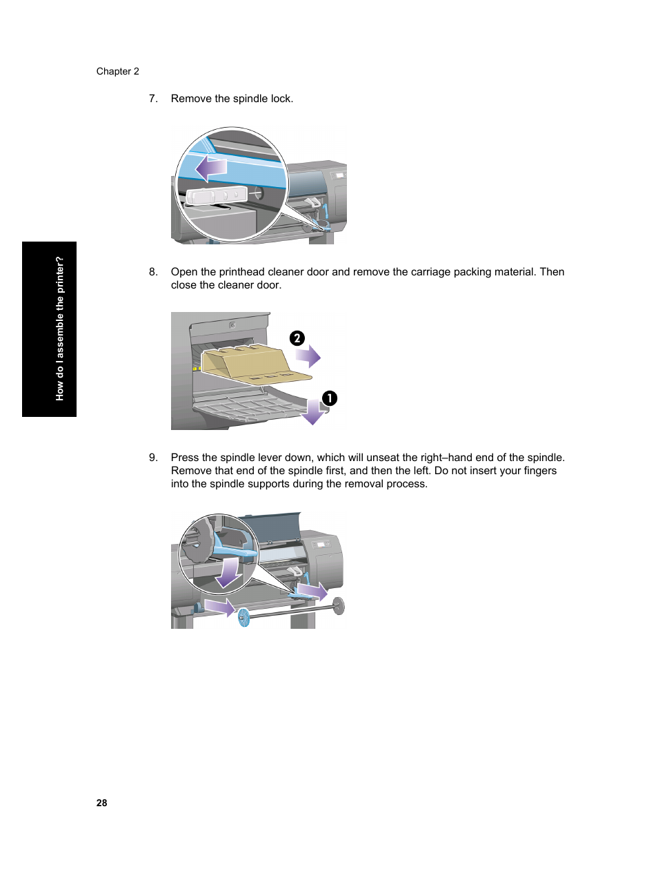 HP Designjet 4000 Printer series User Manual | Page 30 / 268