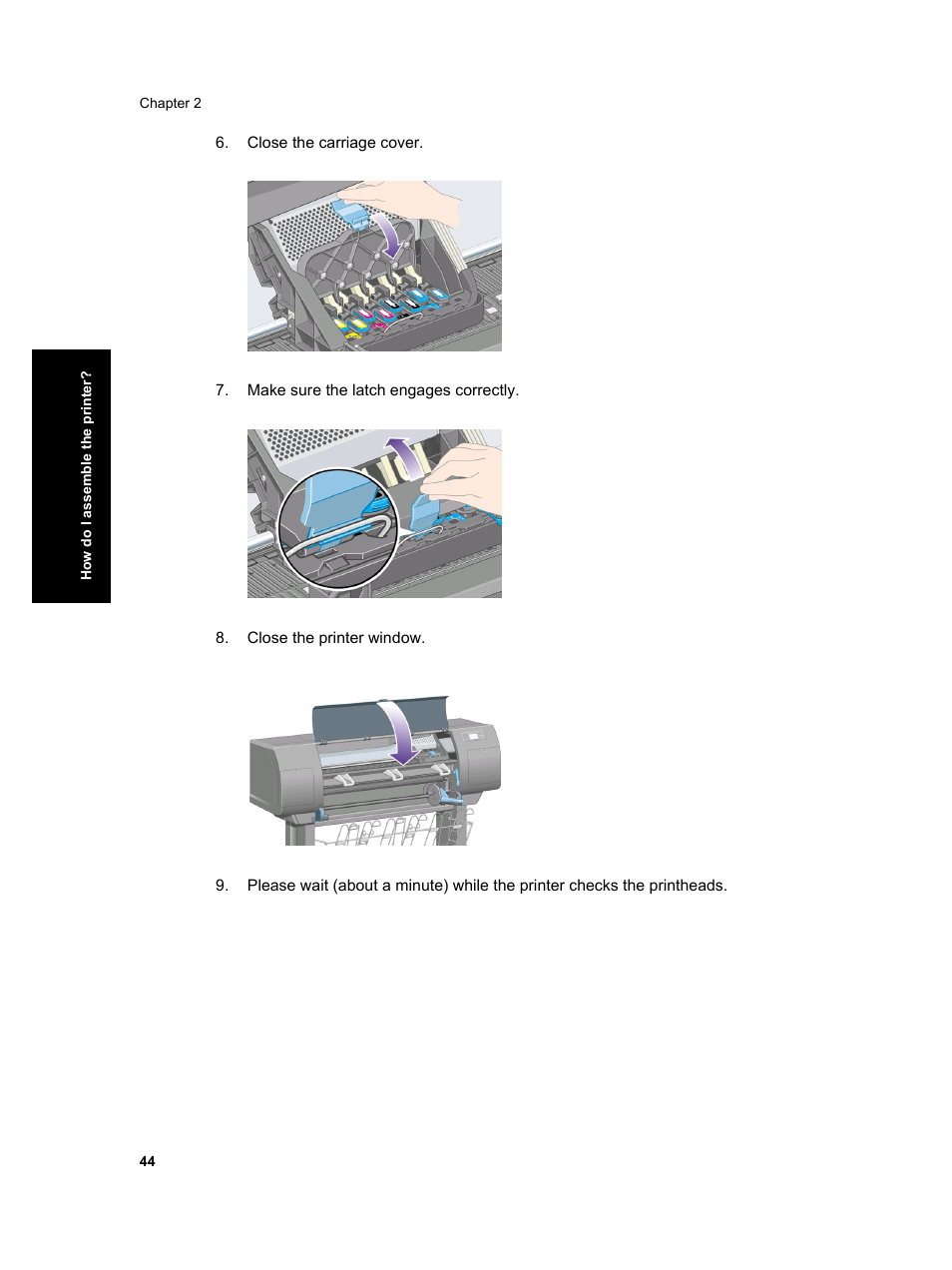 HP Designjet 4000 Printer series User Manual | Page 46 / 268