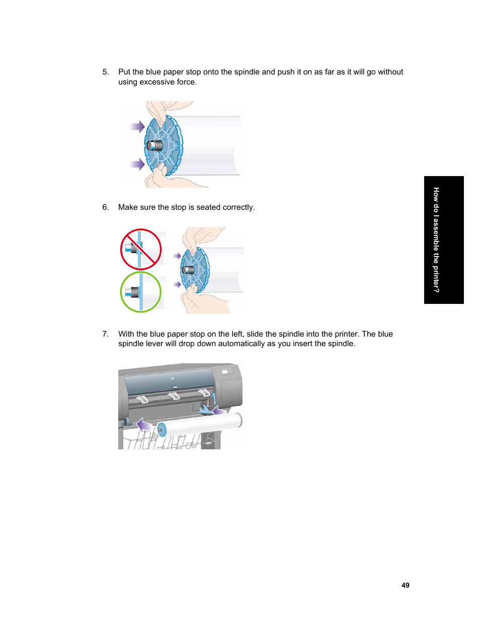 HP Designjet 4000 Printer series User Manual | Page 51 / 268