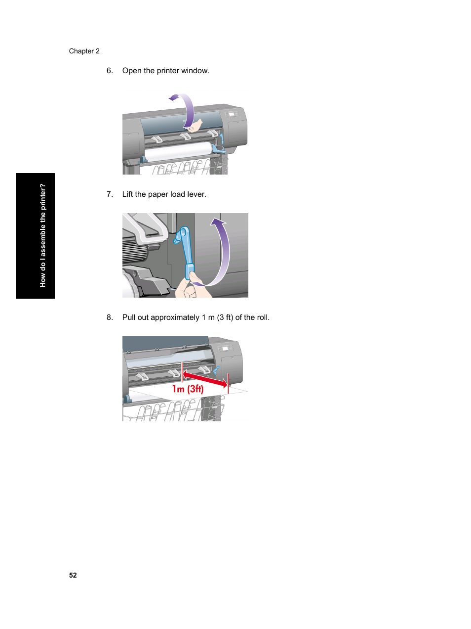 HP Designjet 4000 Printer series User Manual | Page 54 / 268