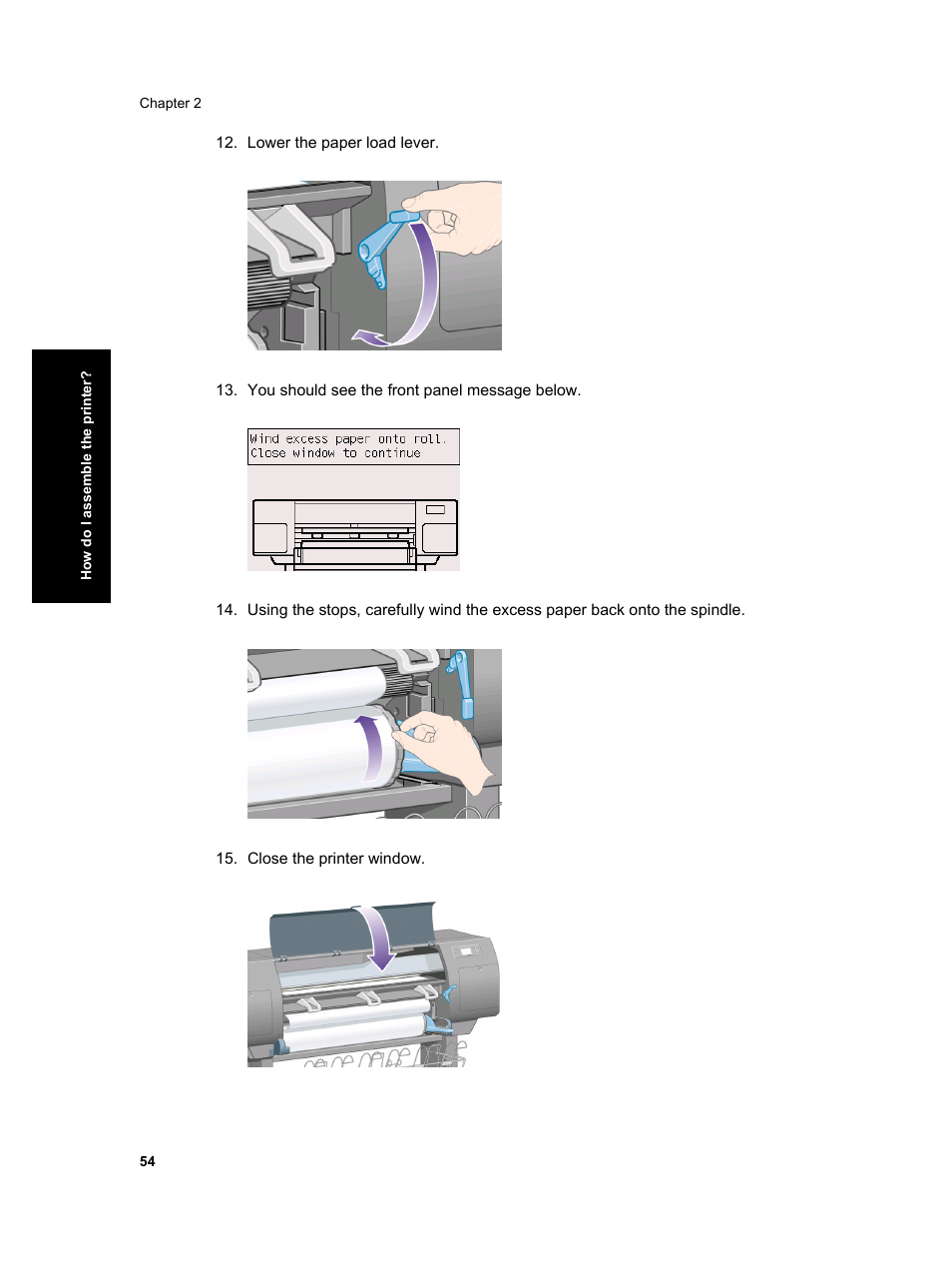 HP Designjet 4000 Printer series User Manual | Page 56 / 268