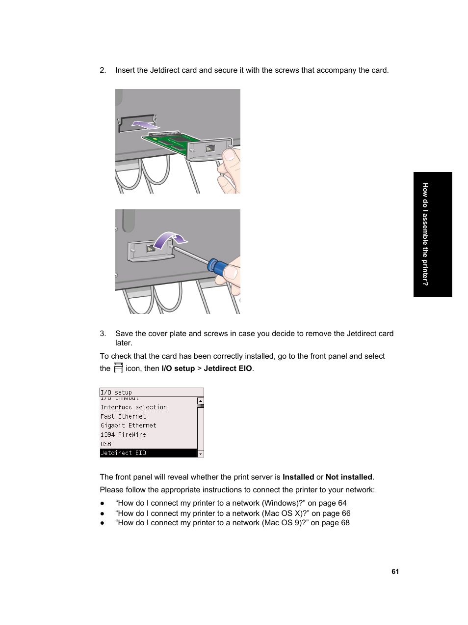 HP Designjet 4000 Printer series User Manual | Page 63 / 268