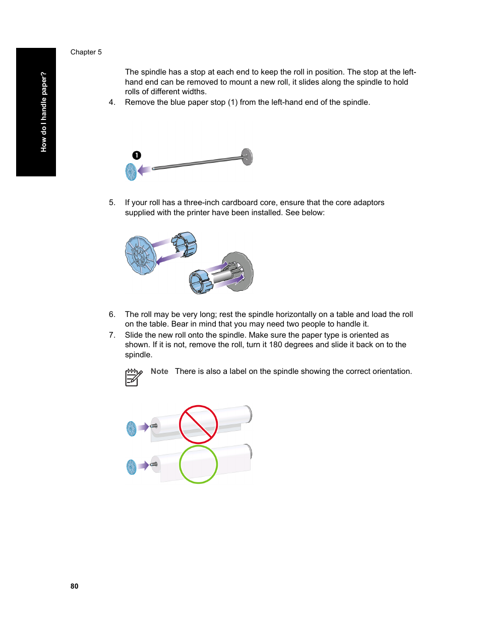 HP Designjet 4000 Printer series User Manual | Page 82 / 268