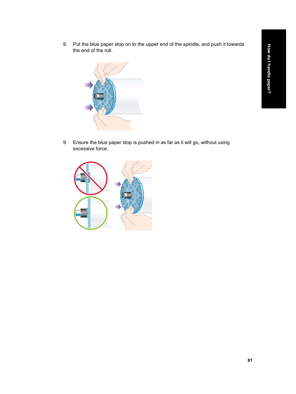 HP Designjet 4000 Printer series User Manual | Page 83 / 268