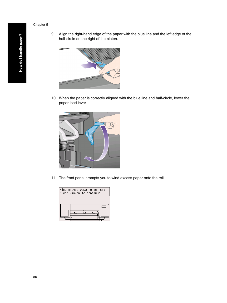 HP Designjet 4000 Printer series User Manual | Page 88 / 268