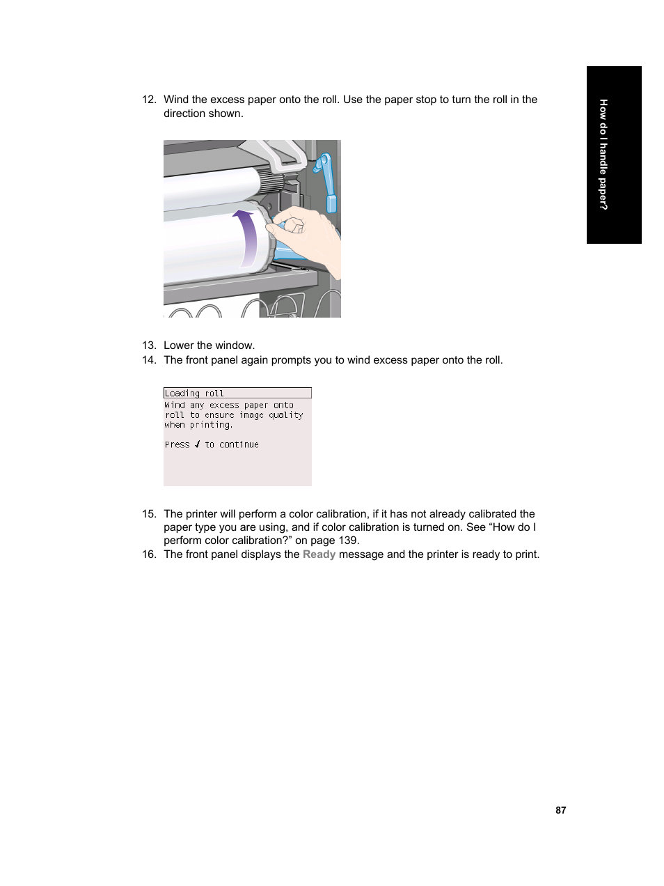 HP Designjet 4000 Printer series User Manual | Page 89 / 268