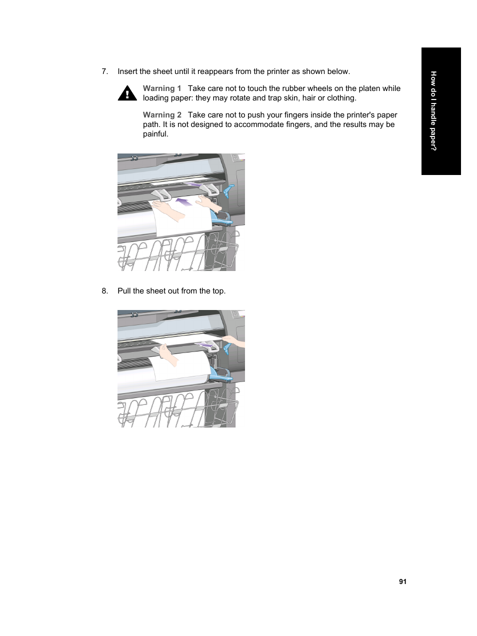 HP Designjet 4000 Printer series User Manual | Page 93 / 268