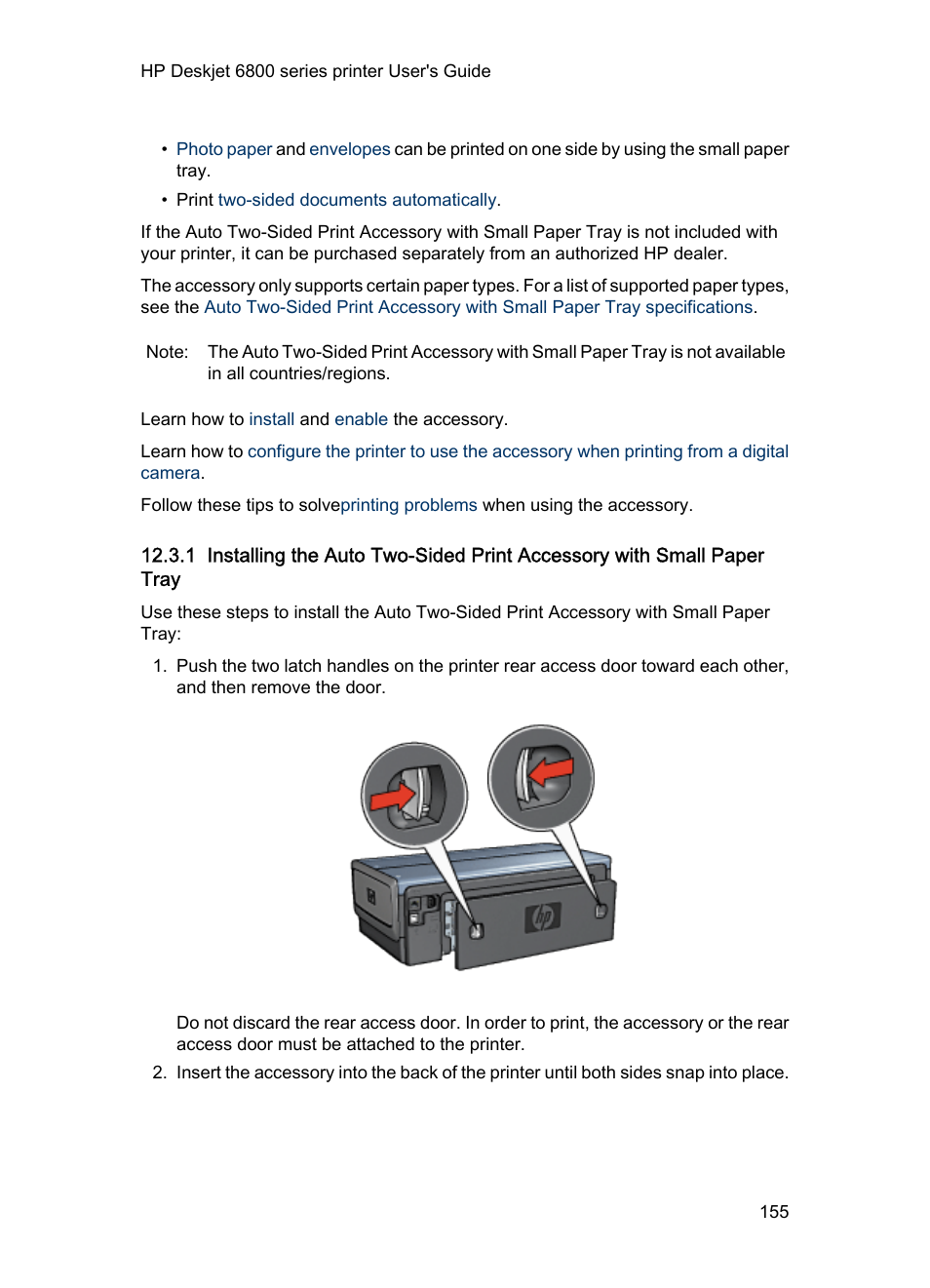 HP Deskjet 6840 Color Inkjet Printer User Manual | Page 155 / 177