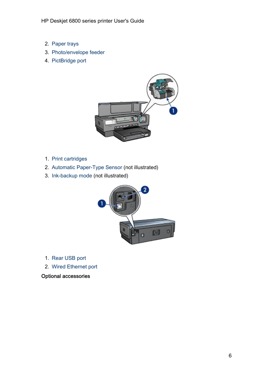 HP Deskjet 6840 Color Inkjet Printer User Manual | Page 6 / 177