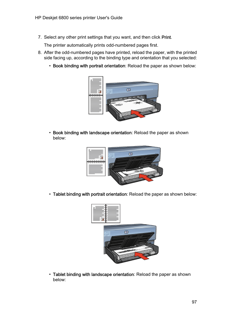 HP Deskjet 6840 Color Inkjet Printer User Manual | Page 97 / 177