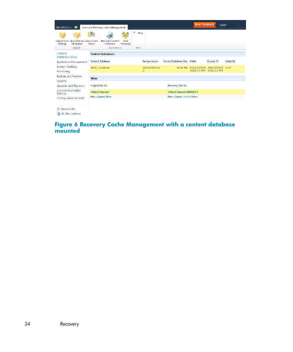 Figure 6 | HP Data Protector V6.1x Software User Manual | Page 34 / 82