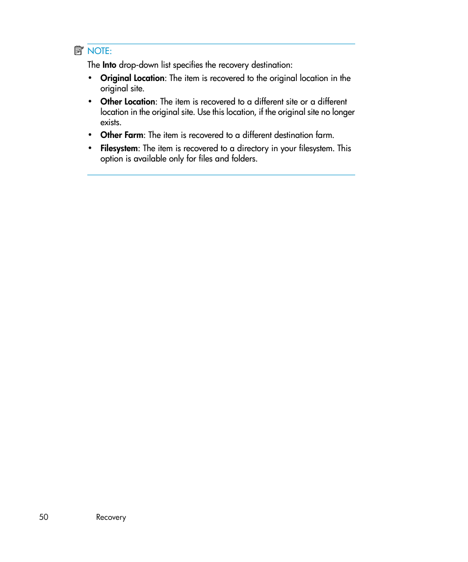 HP Data Protector V6.1x Software User Manual | Page 50 / 82