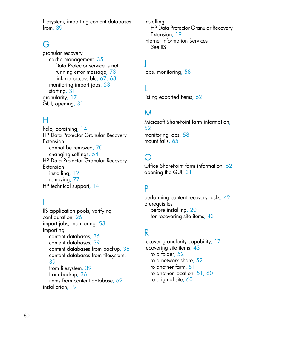 HP Data Protector V6.1x Software User Manual | Page 80 / 82