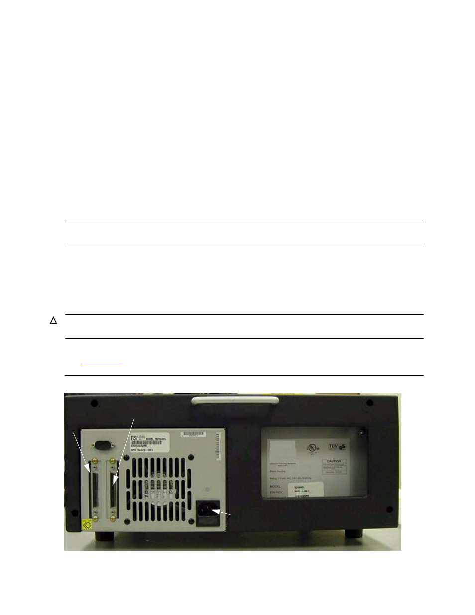 Installing host interface cables, Copper scsi cables, To install scsi cables | Figure 2-1, Rear view of the 5258acl tabletop drive, Copper scsi cables to install scsi cables | HP Integrity NonStop H-Series User Manual | Page 20 / 68