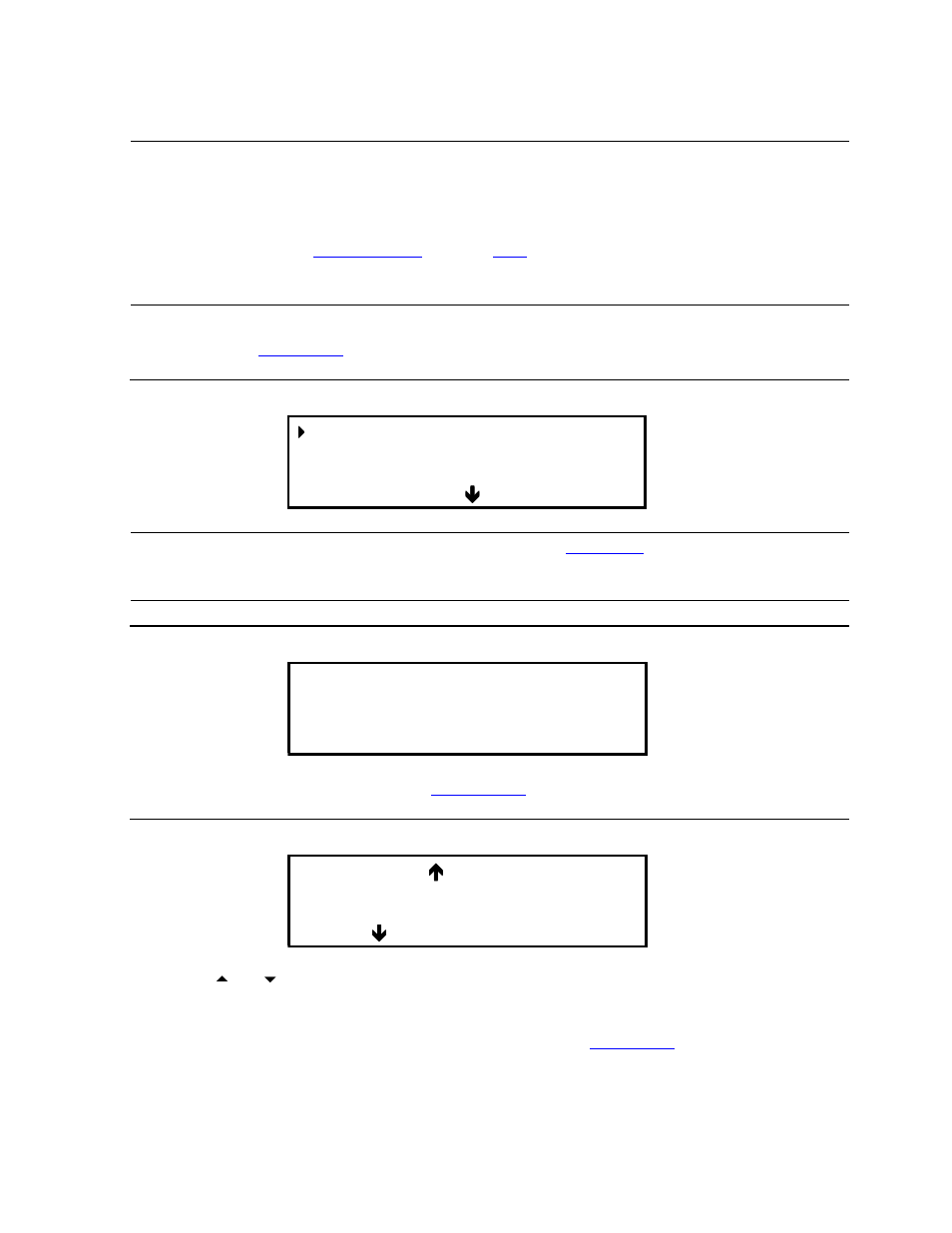 Entering the main menu mode, Figure 3-8, Main menu | Figure 3-9, Panel locked screen, Figure 3-10, Code entry submenu | HP Integrity NonStop H-Series User Manual | Page 37 / 68