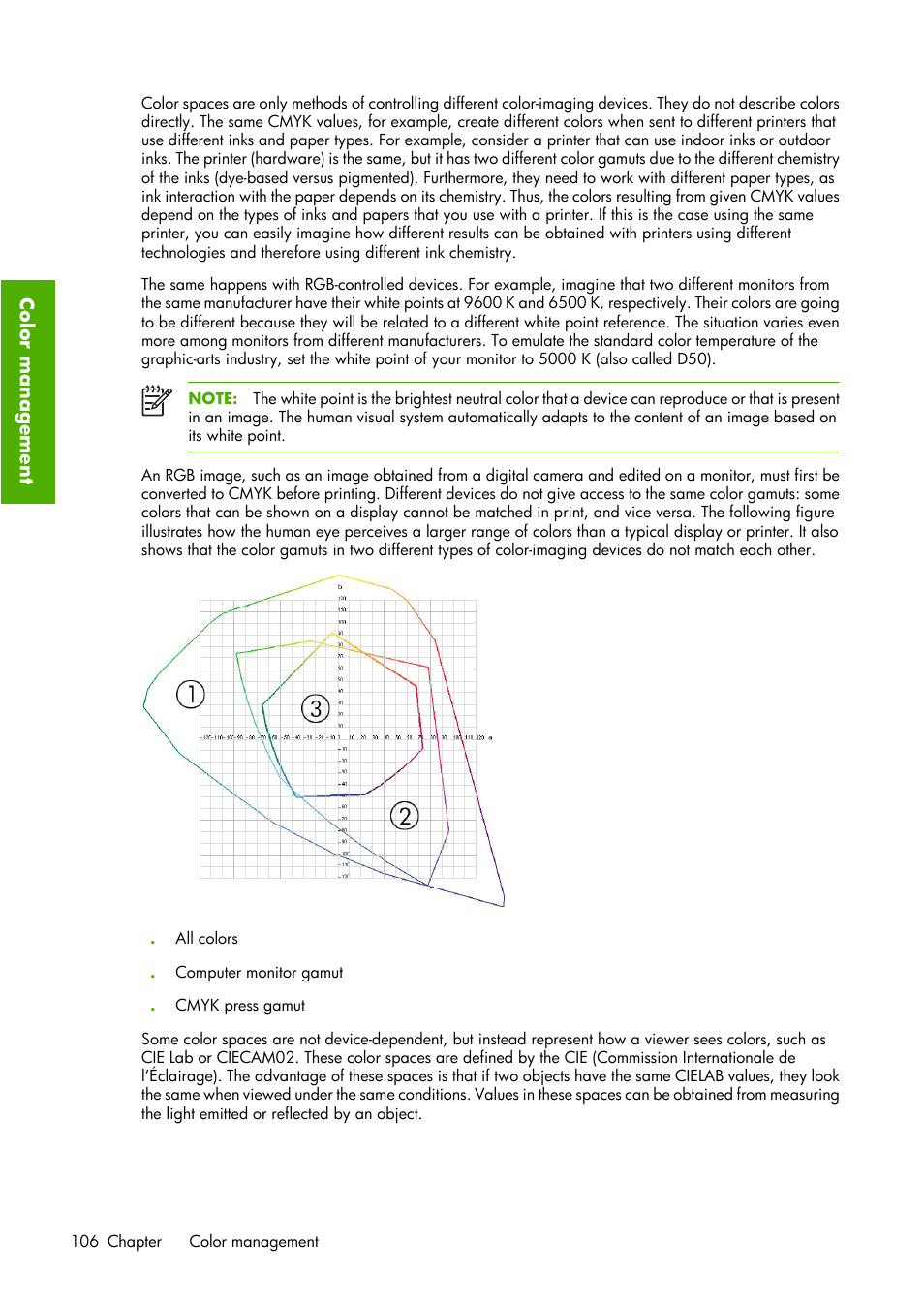 HP Designjet Z6100 Printer series User Manual | Page 118 / 232