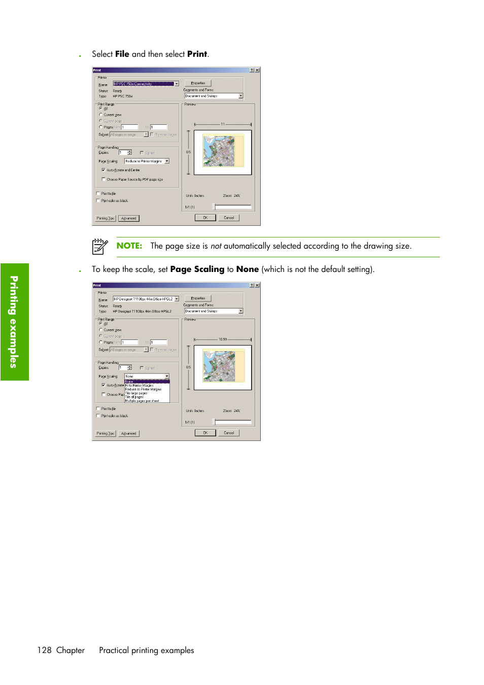HP Designjet Z6100 Printer series User Manual | Page 140 / 232