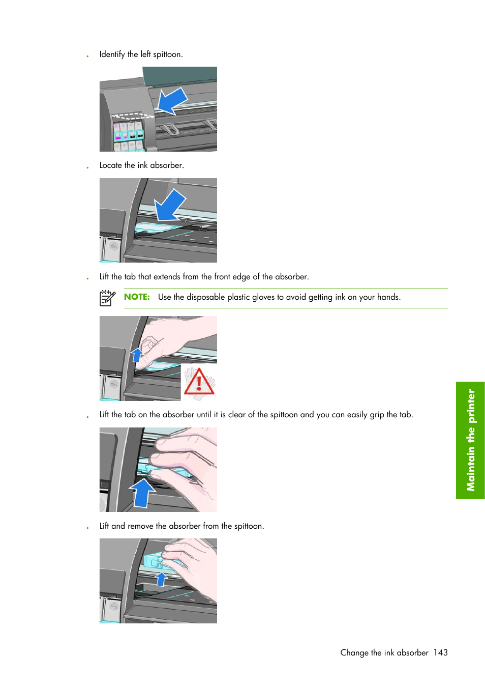HP Designjet Z6100 Printer series User Manual | Page 155 / 232