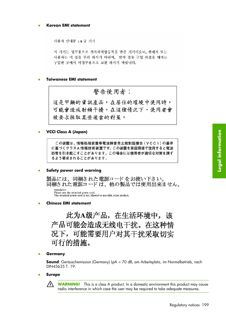 HP Designjet Z6100 Printer series User Manual | Page 211 / 232