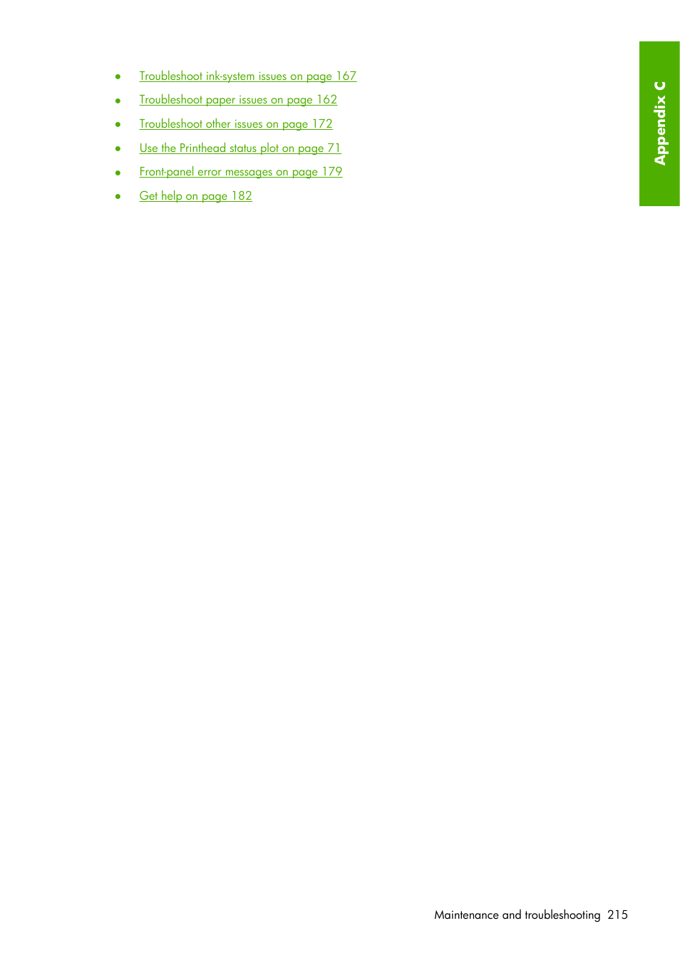 HP Designjet Z6100 Printer series User Manual | Page 227 / 232