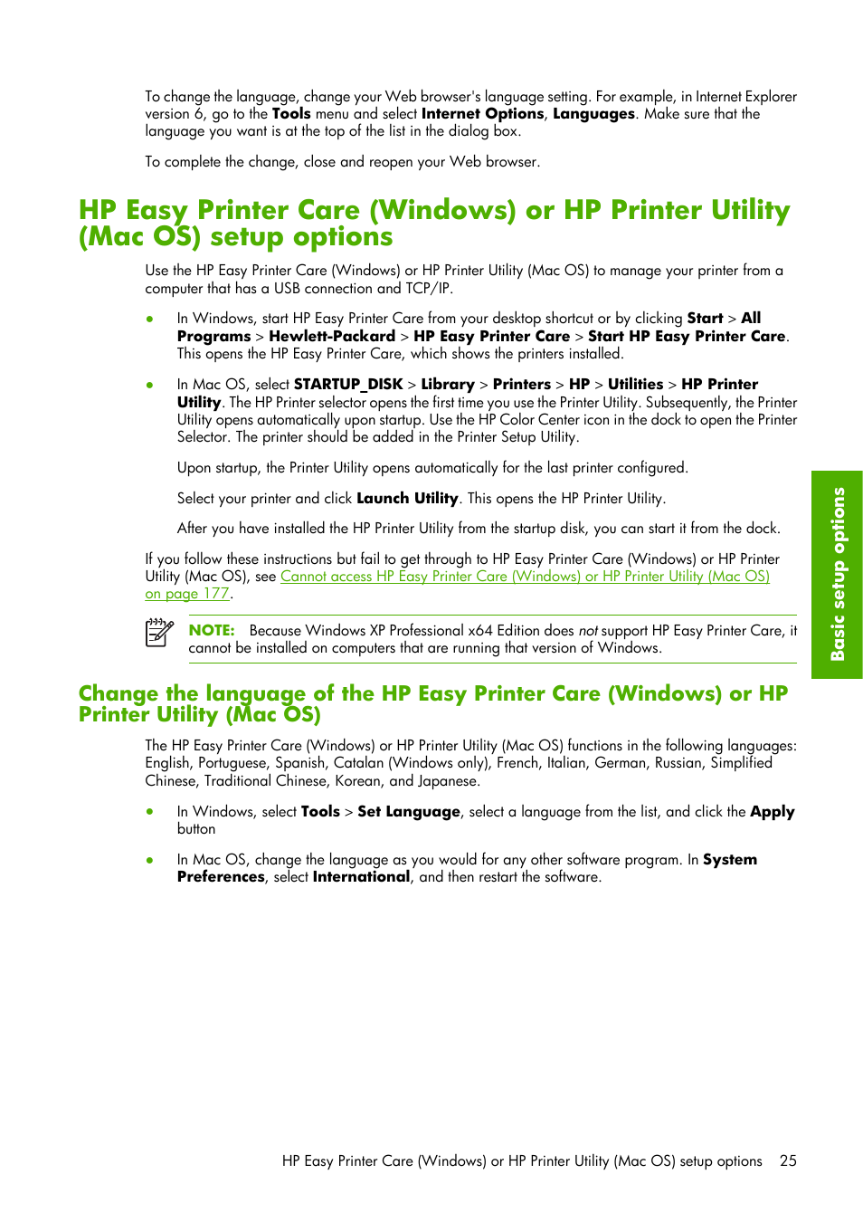 HP Designjet Z6100 Printer series User Manual | Page 37 / 232