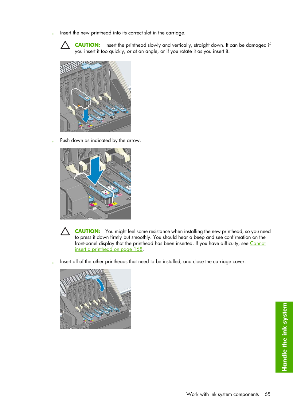 HP Designjet Z6100 Printer series User Manual | Page 77 / 232