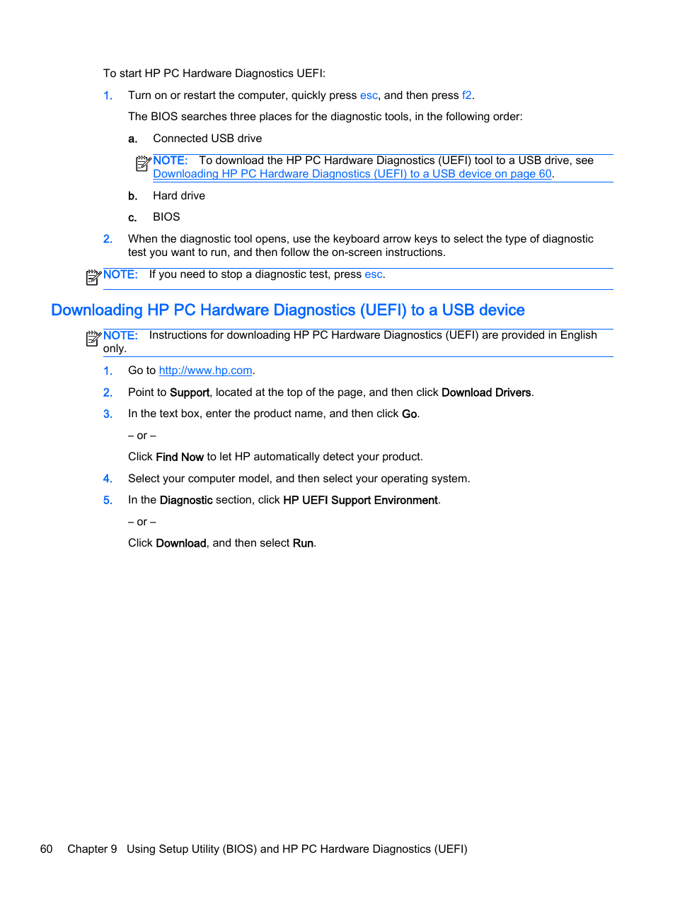 HP 256 G3 Notebook PC User Manual | Page 70 / 79