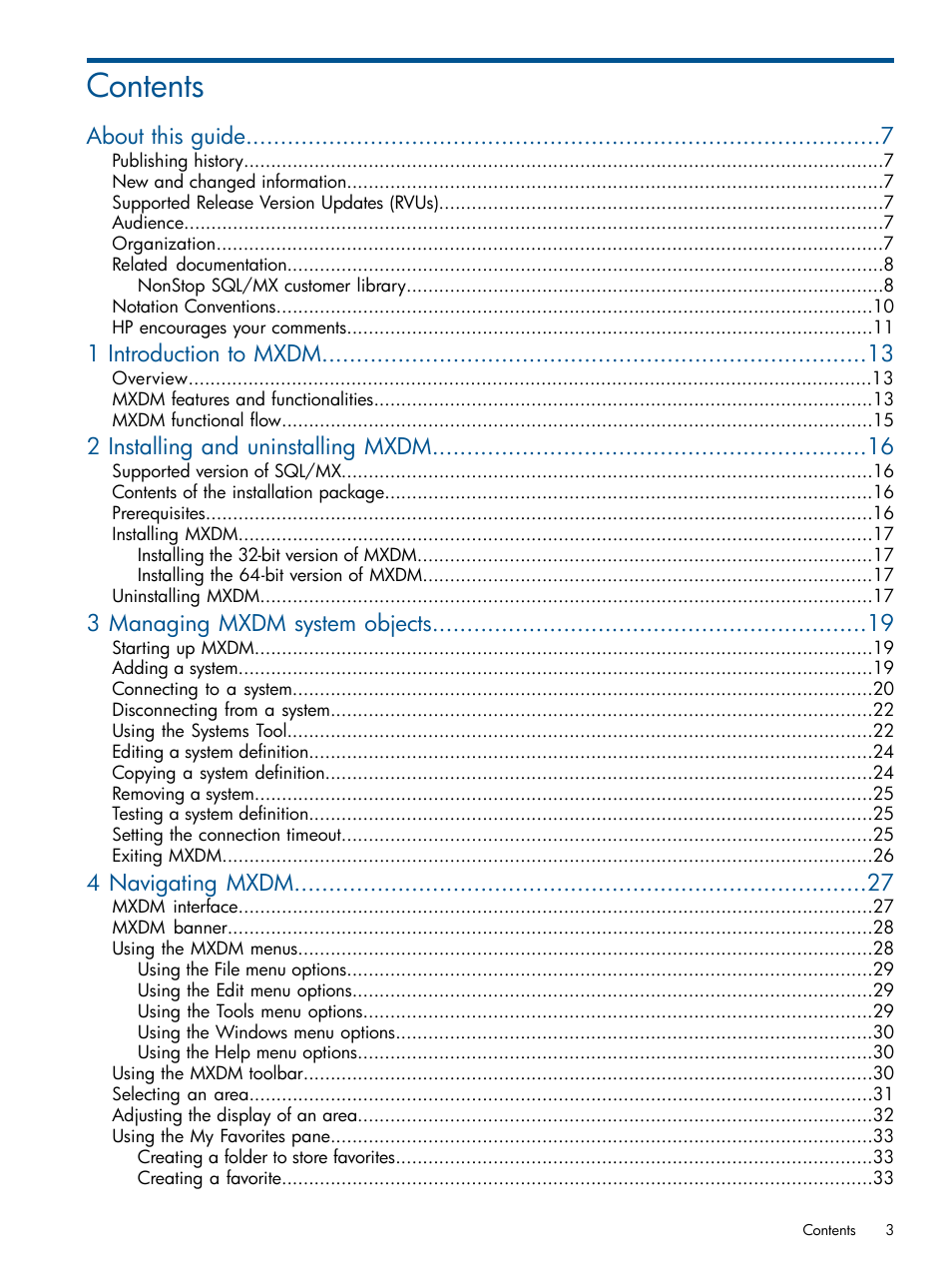 HP Integrity NonStop J-Series User Manual | Page 3 / 113