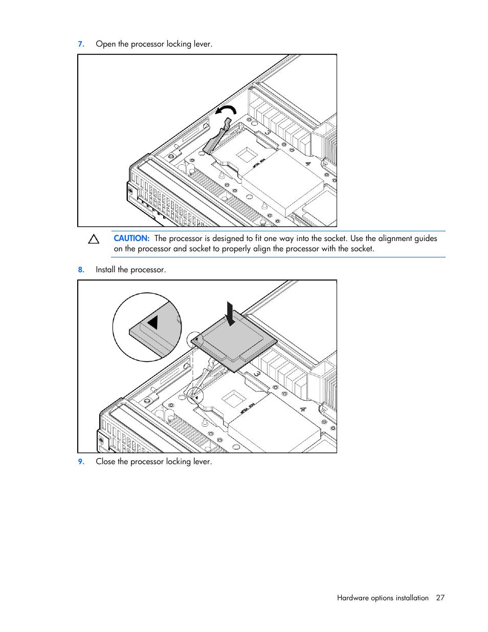 HP ProLiant BL680c G5 Server-Blade User Manual | Page 27 / 100